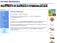 Tablet Screenshot of dhkl.de